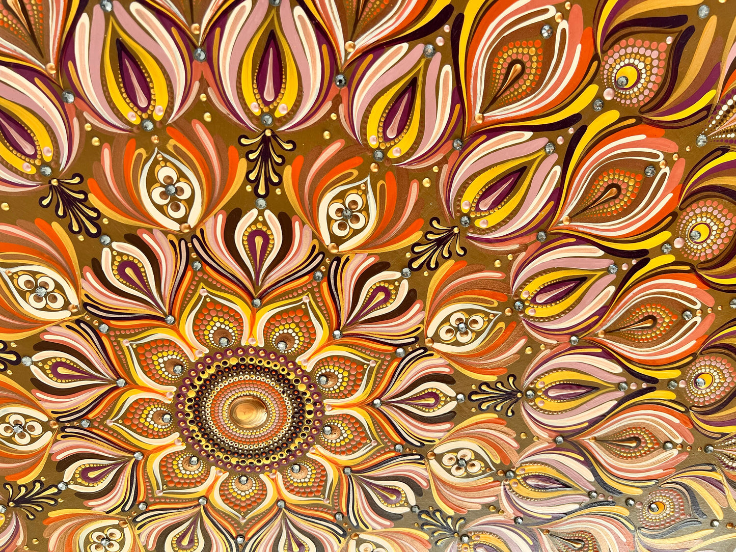 HANUMAN MANDALA - 80cm